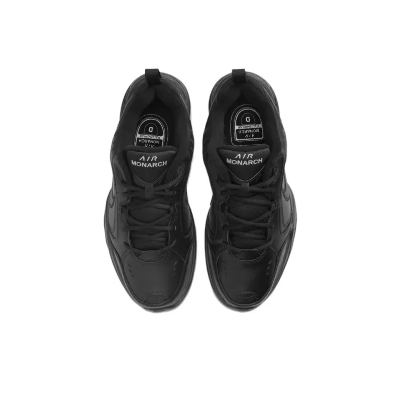 Nike Air Monarch 4 "Triple Black" Sneakers-3