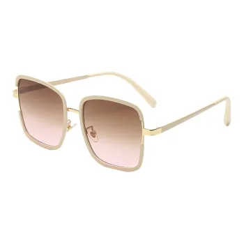 Narandu Metal Square Sunglasses Women's
