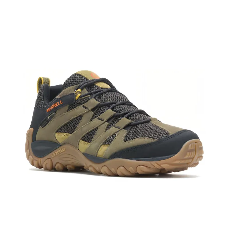 MERRELL Alverstone Anti-Slip Wear-Resistant Low-Top Outdoor Shoes Men's Green-3