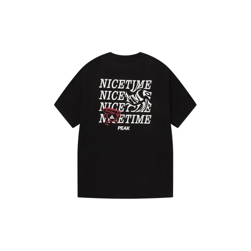 PEAK NICE Collection T Shirts Women's Black-1