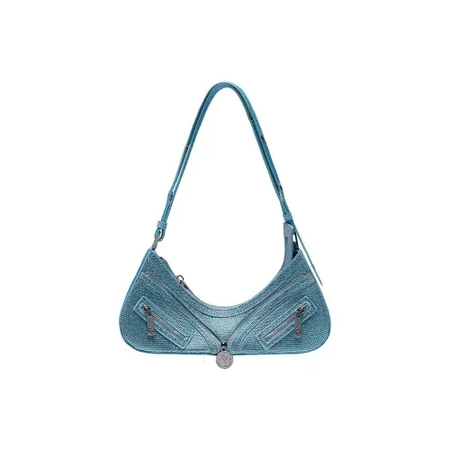 Pre-spel Shoulder Bags Lightning Diamond Barbie Blue