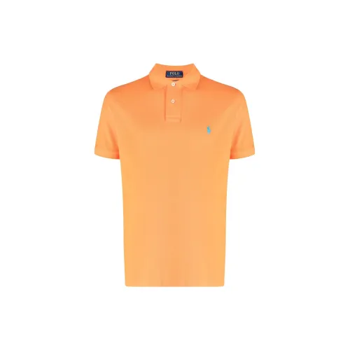 Polo Ralph Lauren Polo Shirts Men Orange