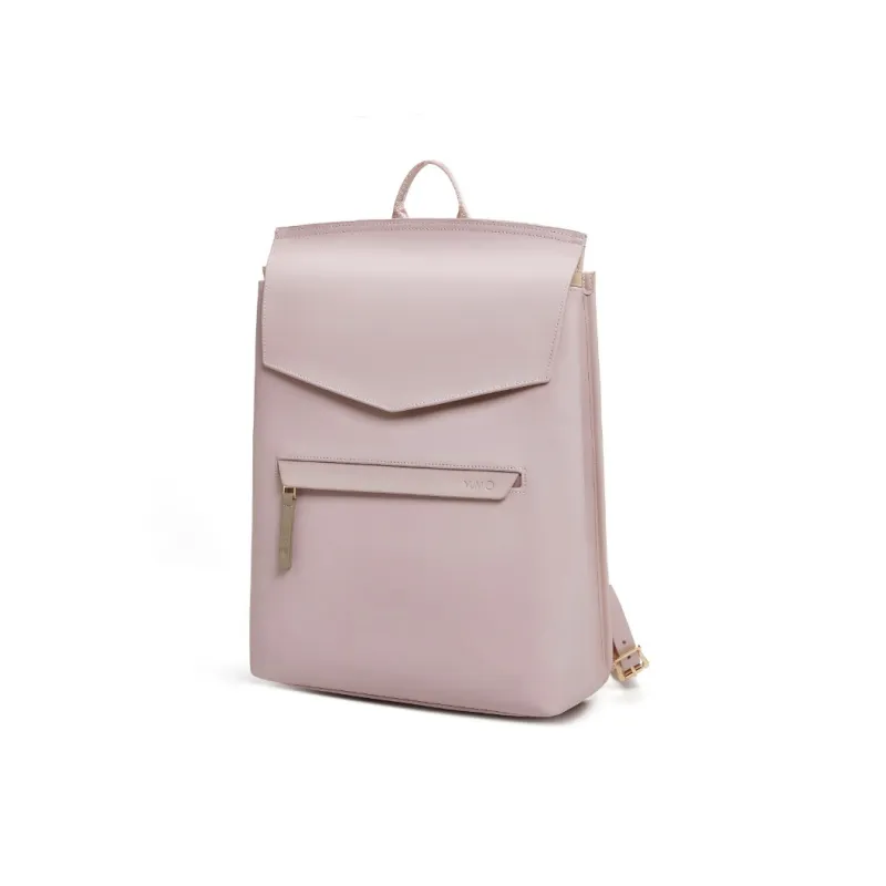 Y.U.M.C. Artificial Leather Backpack Medium Size Women's Khaki Black/Pink/Burgundy-20