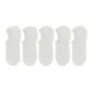 5 Pack, White