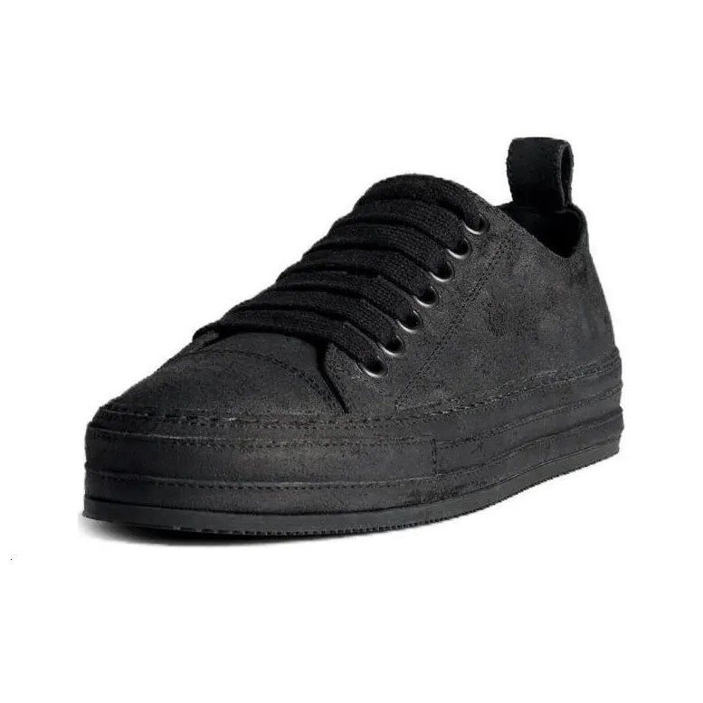 Ann Demeulemeester Low Top Skateboard Shoes Women's Black-2