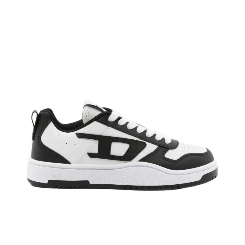 DIESEL Low Top Skateboard Shoes Women's Black-1