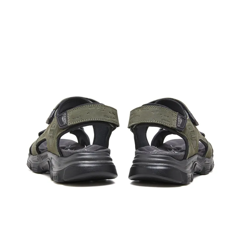 CAMEL Beach Sandals Men Black/CAMEL/Light Green-13