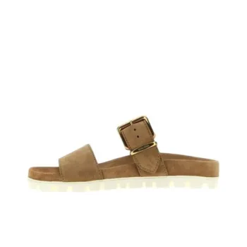 MIU MIU Slide Slippers Women's Brown