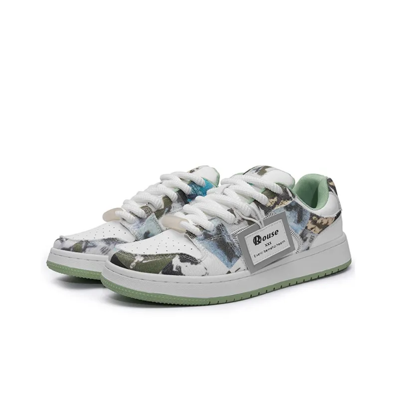 ABCIU Anti-Slip And Wear-Resistant Breathable Low-Top Skateboard Shoes Unisex-7