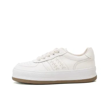 PIERCE GENTRY Slip-Resistant Cushioning Wear-Resistant Lightweight Breathable Low-Top Skateboard Shoes Women's