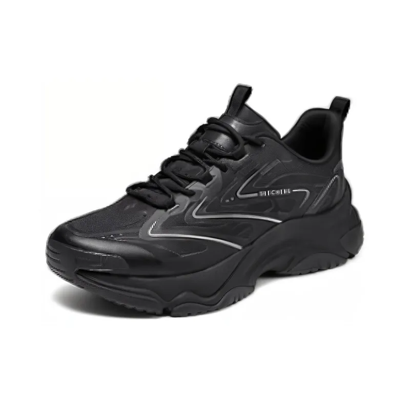 Skechers Street Moonhiker Anti Slip Wear Resistant Breathable Quick Dry Low Top Casual Shoes Men's Black-2