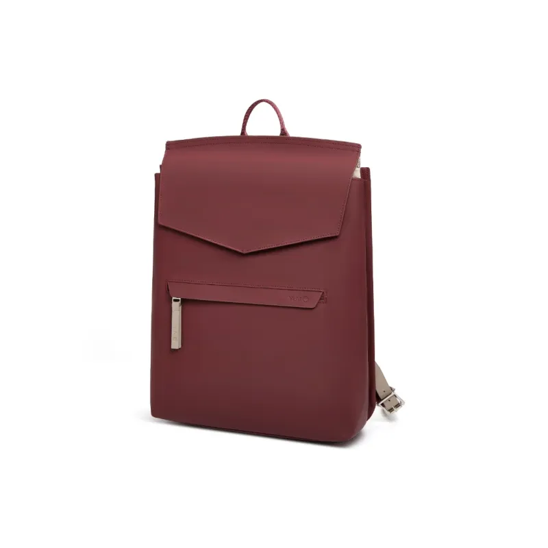 Y.U.M.C. Artificial Leather Backpack Medium Size Women's Khaki Black/Pink/Burgundy-8