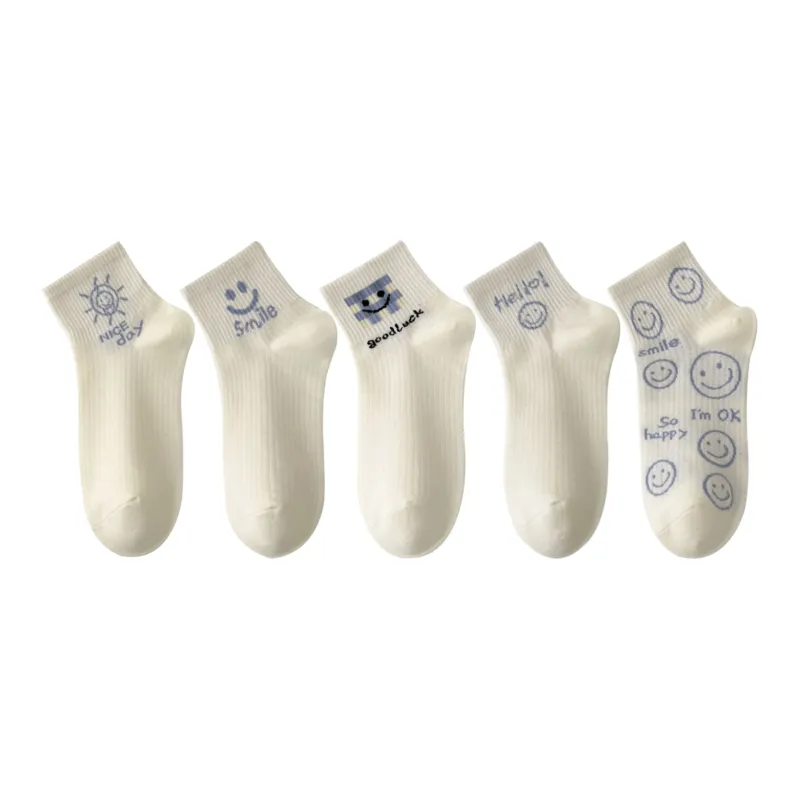 XXLLG Ankle Socks Women's 5 Pack-0