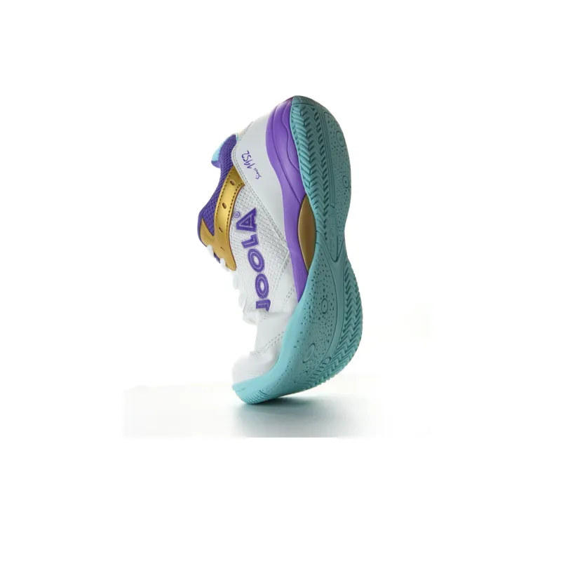 JOOLA Training Shoes Unisex Low-Top Purple/Gold/Cyan-2