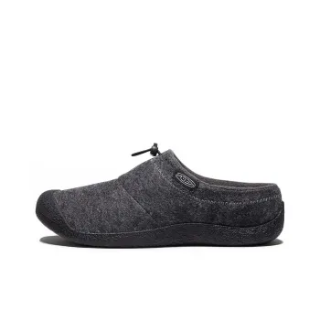 KEEN Howser 3 Wear resistant And Lightweight Low Top Outdoor Shoes Men's Charcoal Gray Felt Black