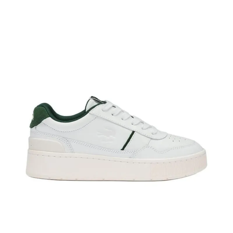 LACOSTE Low Top Skateboard Shoes Women's White-1