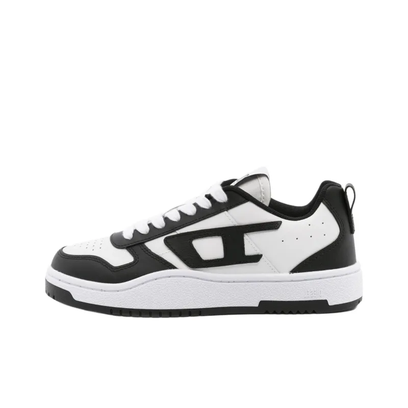 DIESEL Low Top Skateboard Shoes Women's Black-0