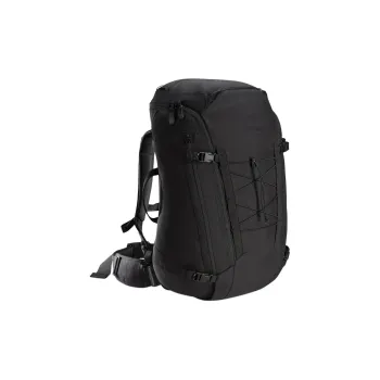 Arcteryx Nylon Outdoor Mountaineering Bag Backpack Regular Unisex Black
