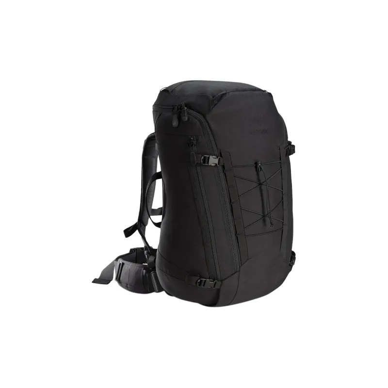 Arcteryx Nylon Outdoor Mountaineering Bag Backpack Regular Unisex Black-0