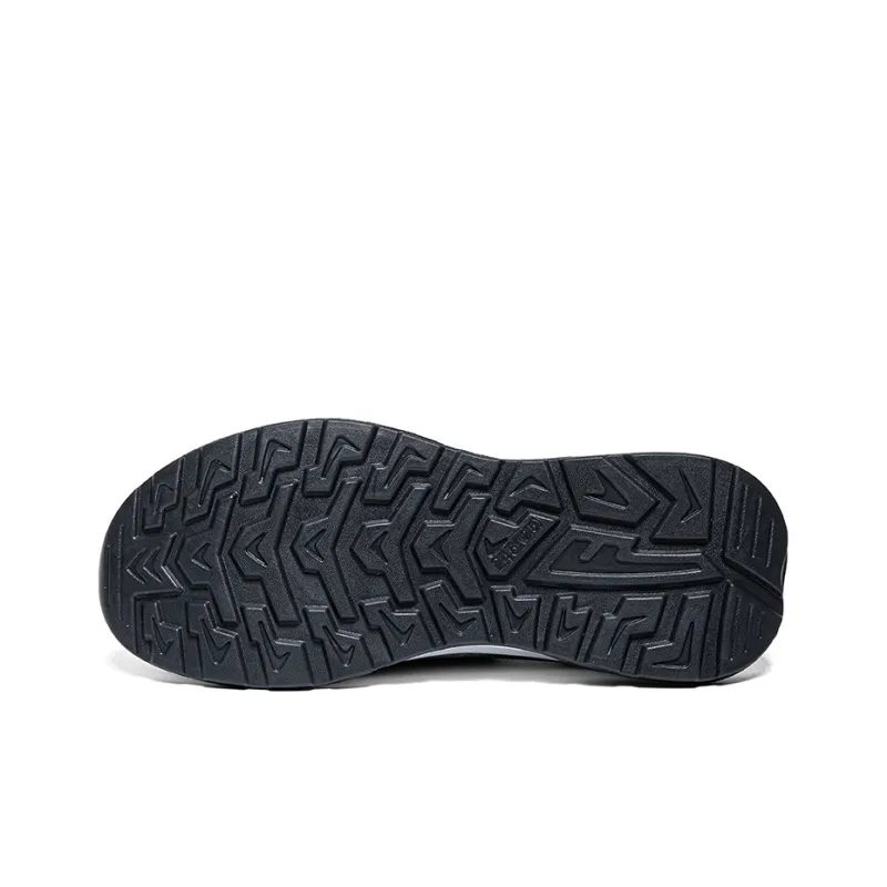 Warrior Soft Sole Elderly Shoes Lightweight And Breathable Low Top Casual Shoes Men's Gray-3