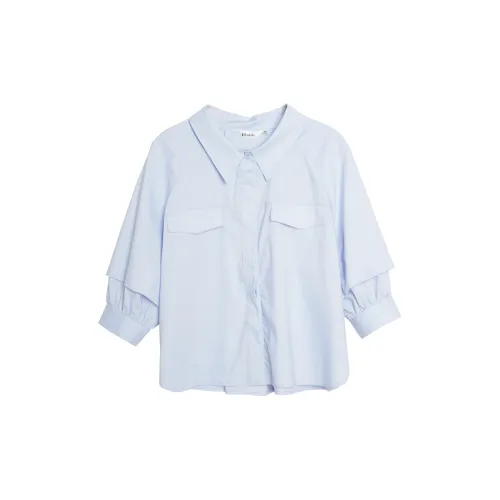 Olrain Shirts Women's Sky Blue