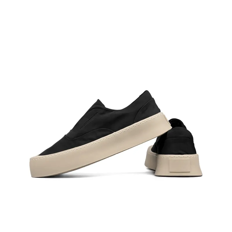 Jiechu Anti-Slip Wear-Resistant Breathable Lightweight Height Increasing Low-Top Skateboard Shoes Men's-1