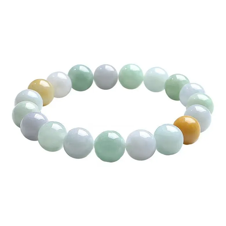 Lingxiang Yurun Glutinous Jade Jadeite Bracelets Unisex-0