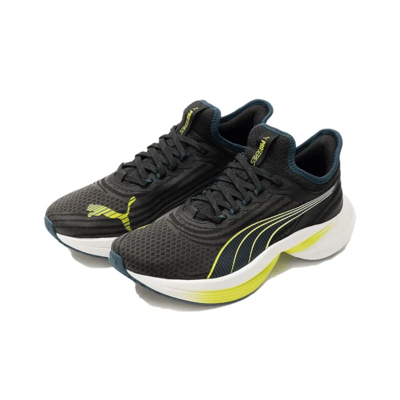 PUMA Conduct Pro Running Shoes 'Black Yellow White'-2