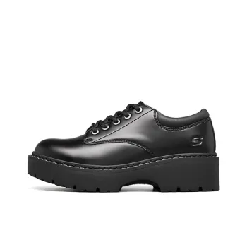 Skechers Cushioning Anti Slip Wear Resistant Breathability Low Top Casual Shoes Women's Black