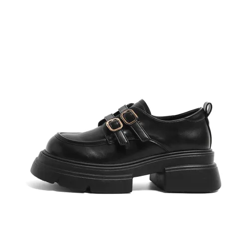 HUANQIU Loafers Women's Black