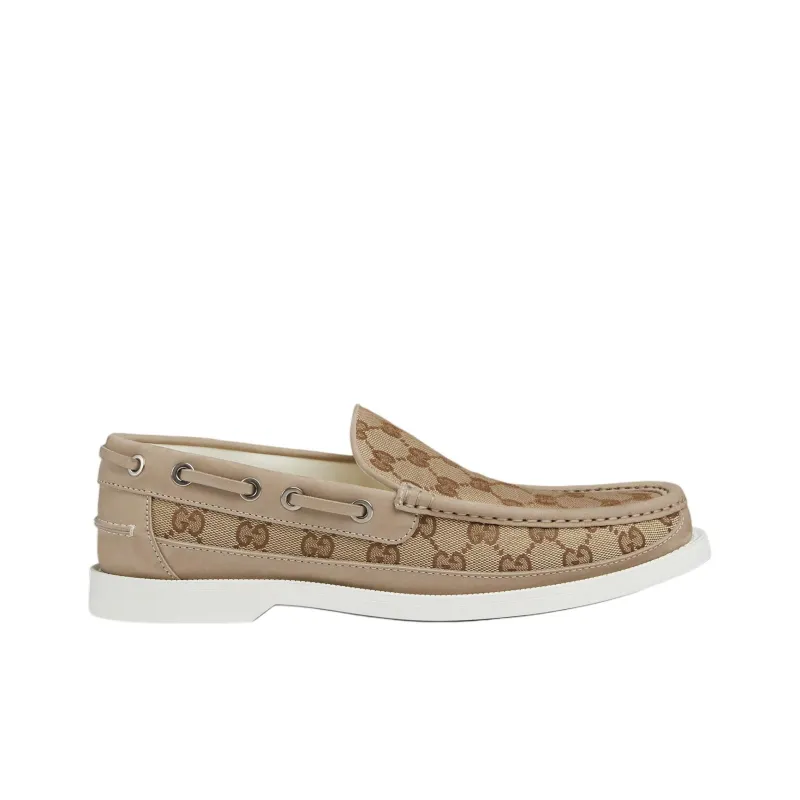GUCCI Loafers 1.5cm Men's Brown-1