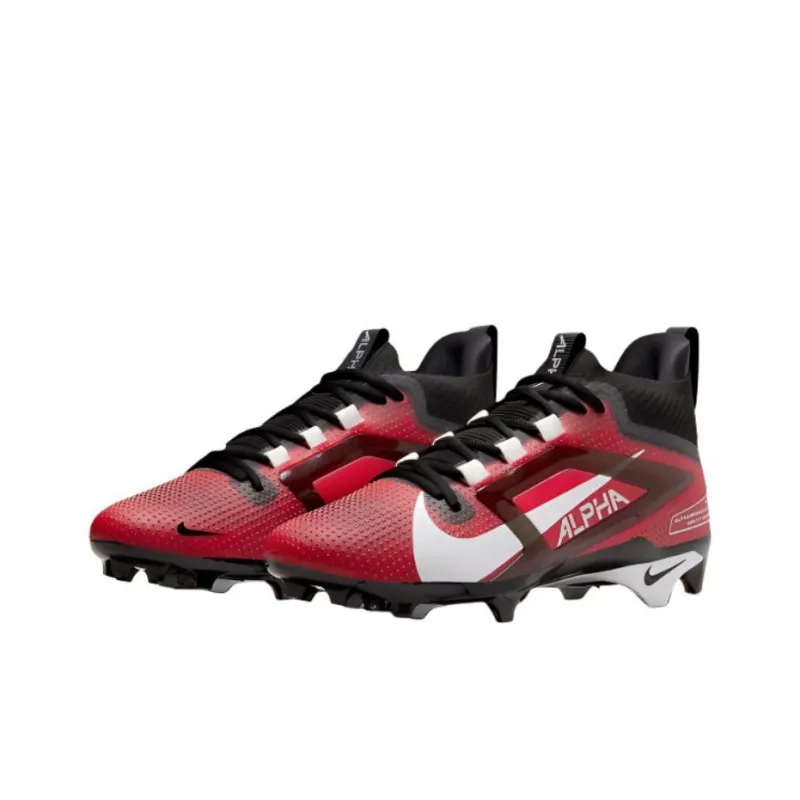 Nike Alpha Menace 4 Elite University Red Team Red Black White-1