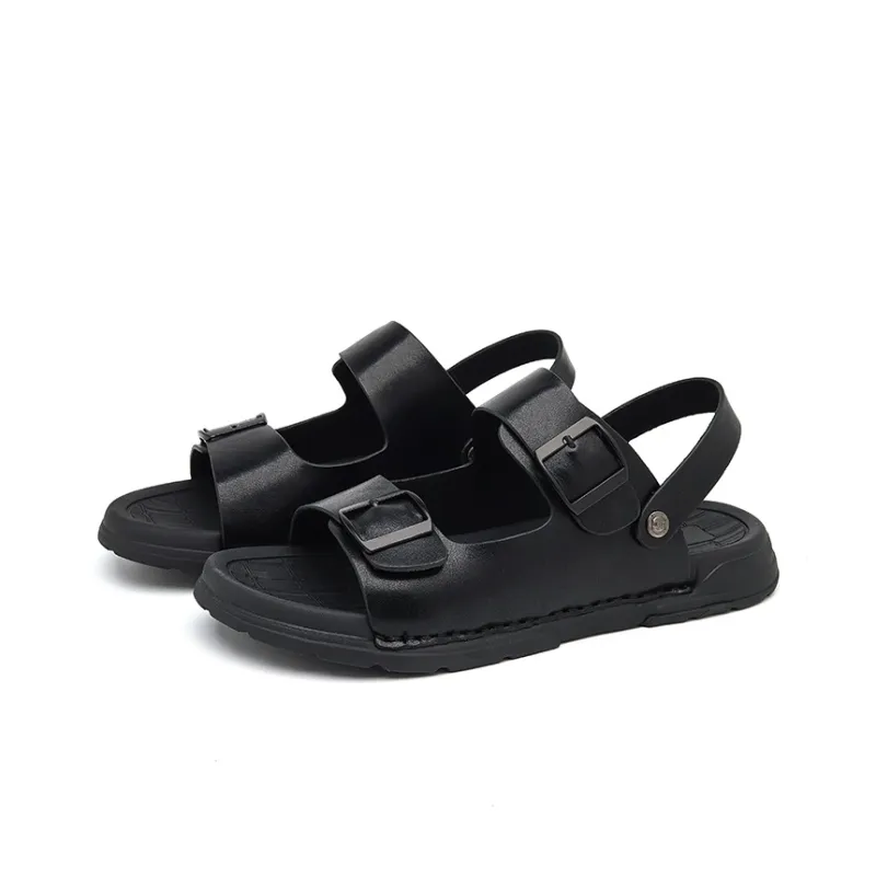 Cachiotti Beach Sandals Men's Black-1