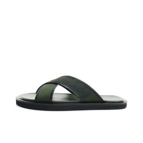 Jimmy Choo Palmo Slide Slippers Men's Green
