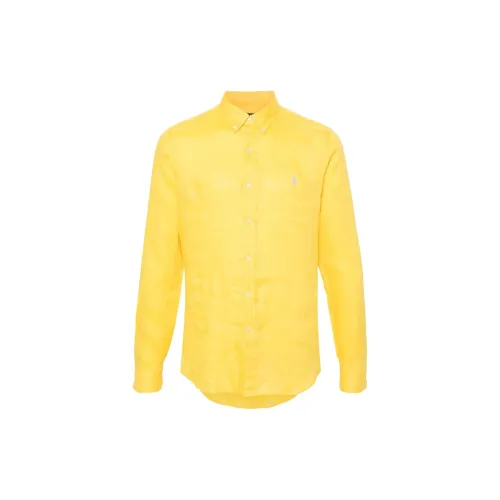 Polo Ralph Lauren Shirts Men Yellow