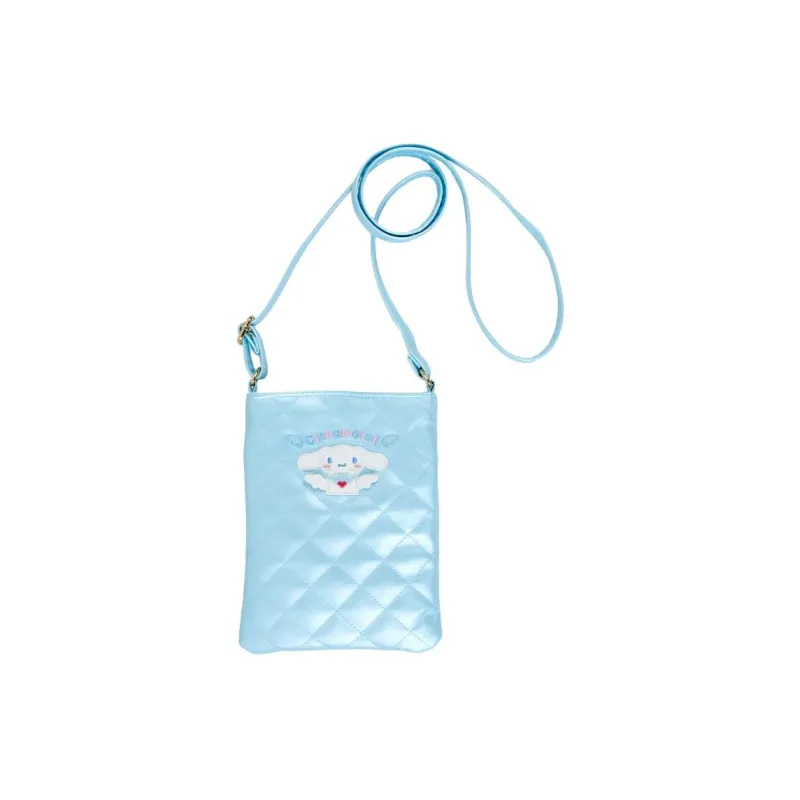 Sanrio PU Bonded Polyester Crossbody Bag Shoulder Bag Women's Blue-0