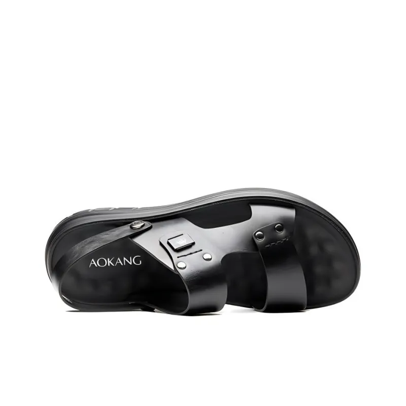 AOKANG Beach Sandals Men None-3