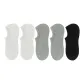 5-Pack, White X2+Light Gray X2+Black X1