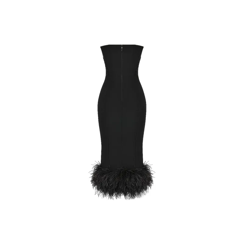 HOUSE OF CB FIONULA Sleeveless Dress Women's BLACK/Black-1