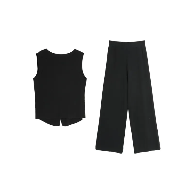 SETIROM Casual Suit Women's Black-1