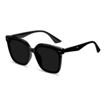 ENFANTIN Square Sunglasses Unisex Tricolor Optional