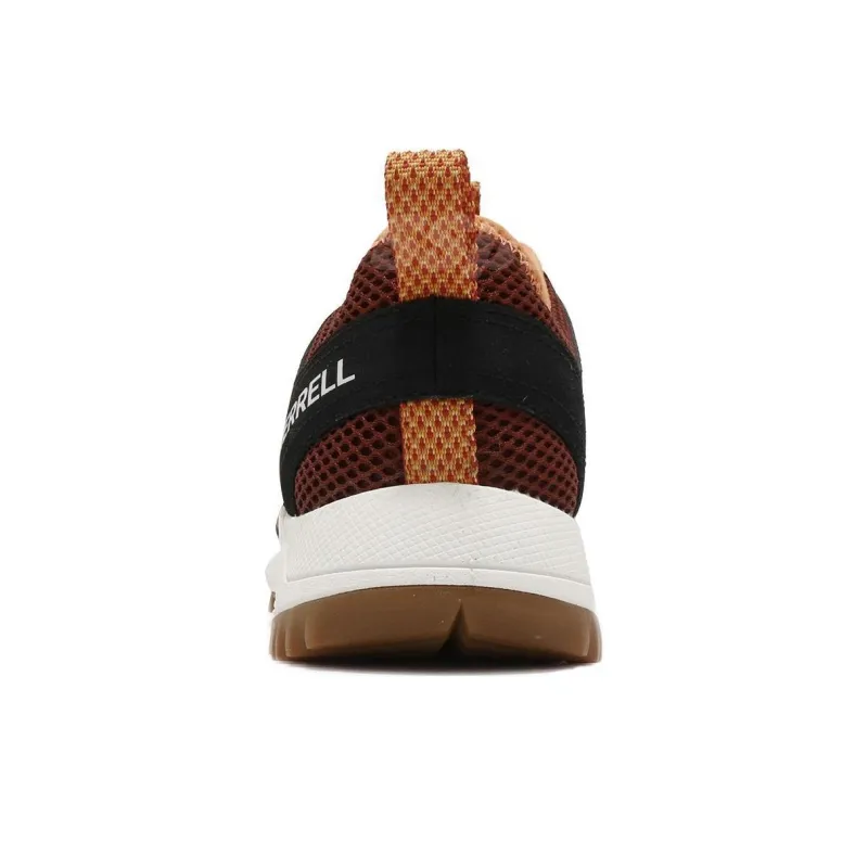 MERRELL Wildwood Aerosport Durable Breathable Low-Top Outdoor Shoes Women's Black Orange-4