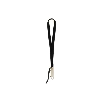 RICK OWENS Tape Logo-Engraved Keyring