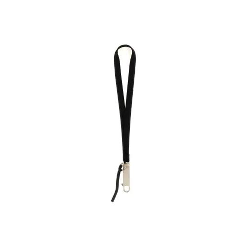RICK OWENS Tape Logo-Engraved Keyring