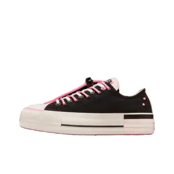 Chuck Taylor All Star Women's Converse Lift Platform EasyOn Low 'Black Fable Pink' Women's
