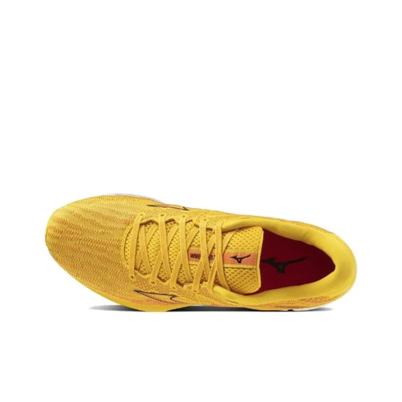 Mizuno Wave Rider 27 Super Wide 'Rich Yellow Orange'-2