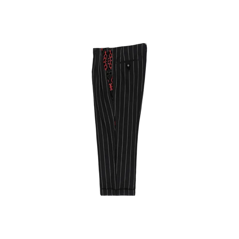 WACKO MARIA SS24 Suit Trouser Unisex Black-1