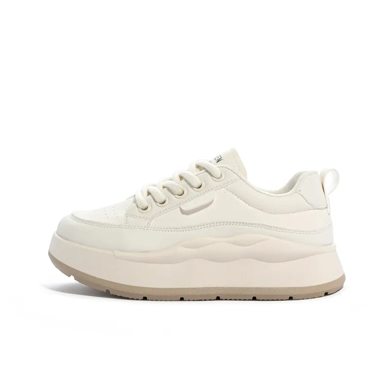 Humanism 1986 Chunky Sneakers Women's Low Top White/Black/White/White/Red/White/Khaki-15