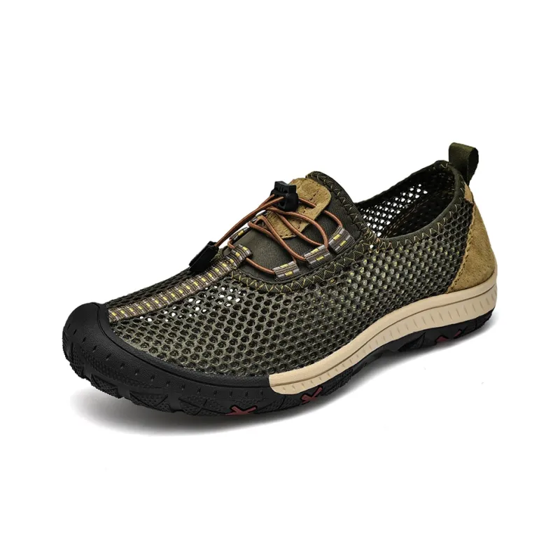 Season Ram Men's Casual Shoes Men Low Top Black/Gray/Green-9