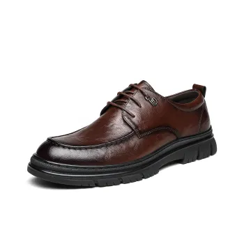 CHINT Dress Shoes Men Low Top Black, Brown
